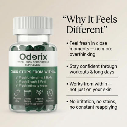 Odorix™ Total Body Internal Deodorizer