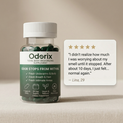 Odorix™ Total Body Internal Deodorizer